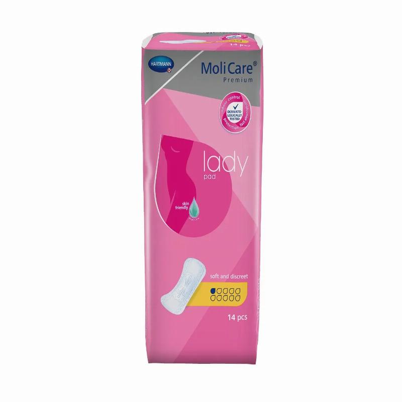Абсорбуючі прокладки при незначній слабкості сечового міхура MoliCare® Premium lady pad 1 крапля 12шт